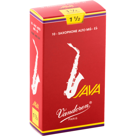 VANDOREN Anches saxophone alto Java Red force 1,5
