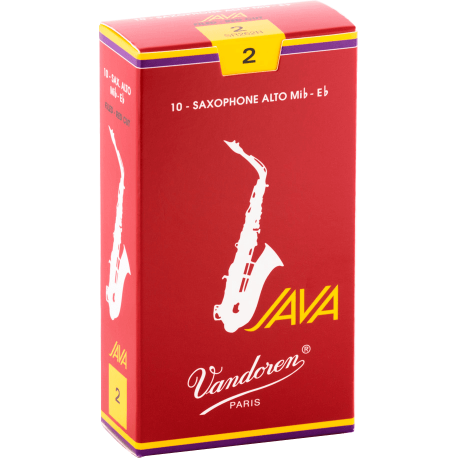 VANDOREN Anches saxophone alto Java Red force 2