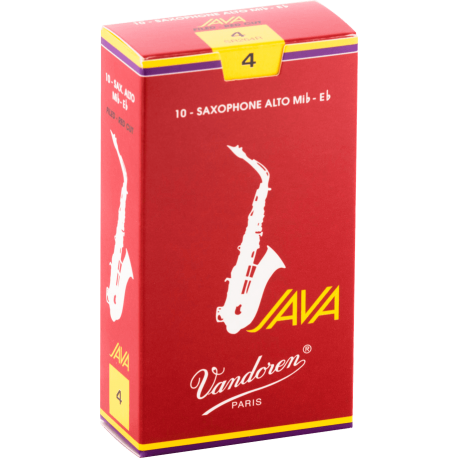 VANDOREN Anches saxophone alto Java Red force 4