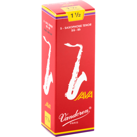 VANDOREN Anches saxophone ténor Java Red force 1,5