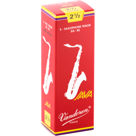 VANDOREN Anches saxophone ténor Java Red force 2,5