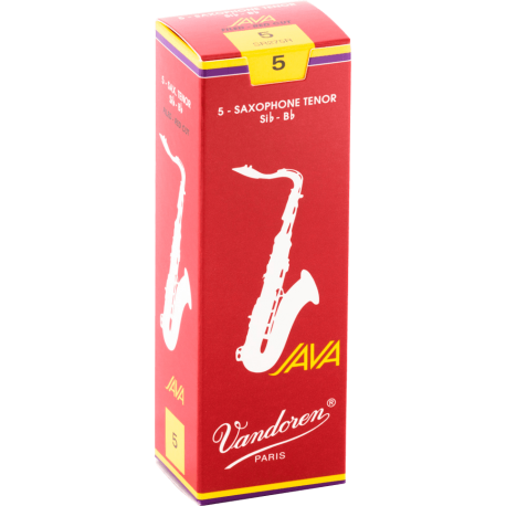 VANDOREN Anches saxophone ténor Java Red force 5