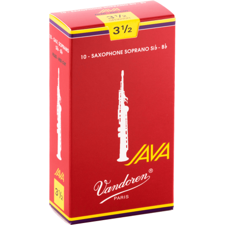 VANDOREN Anches saxophone soprano Java Red force 3,5
