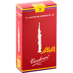 VANDOREN Anches saxophone soprano Java Red force 3