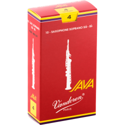 VANDOREN Anches saxophone soprano Java Red force 4