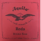 AQUILA 03DB Red Contrebasse, Corde à l'unité, Ré 2ème filée cuivrée vernie- D