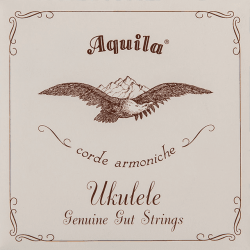 AQUILA Boyau naturel Jeu Ukulélé soprano,GCEA, Sol aigu