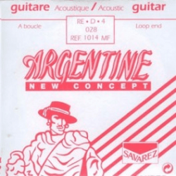 ARGENTINE RE-4 FILEE METAL ARGENTE