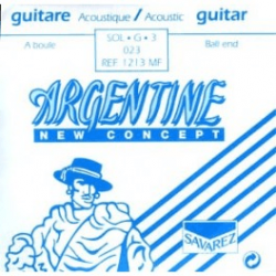 ARGENTINE SOL-3 FILEE METAL ARGENTE