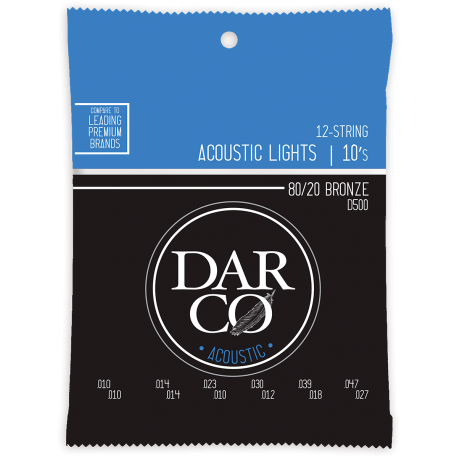 DARCO Darco Acoustic 12 cordes Light 80/20