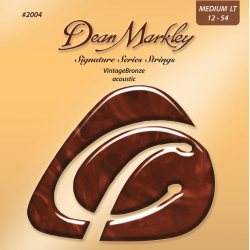 DEAN MARKLEY VINTAGE BRONZE MED-LIGHT 12-54