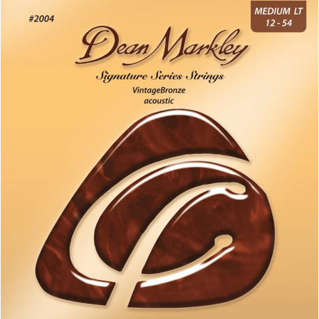 DEAN MARKLEY VINTAGE BRONZE MED-LIGHT 12-54