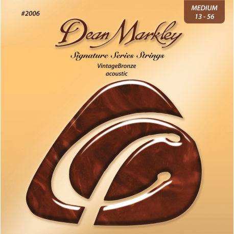 DEAN MARKLEY VINTAGE BRONZE MEDIUM 13-56