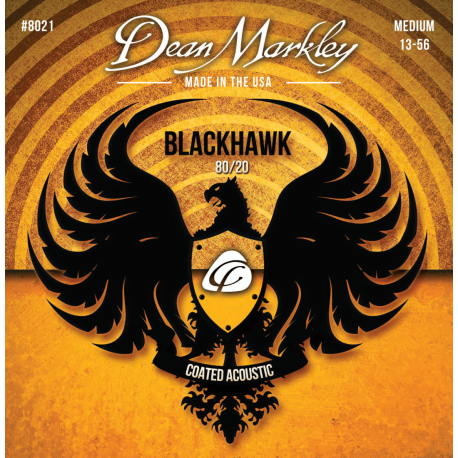 DEAN MARKLEY Acoustic coated 80/20 Medium 13-56
