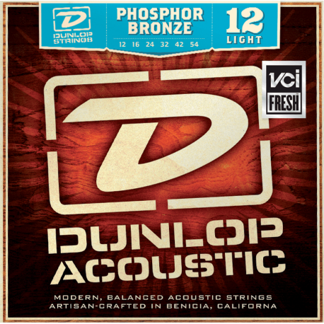 DUNLOP Bulk de 72, Light !12-16-24-32-42-54