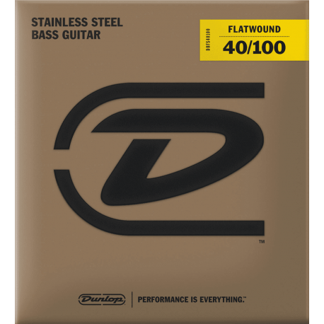 DUNLOP Filets plats long scale 40-100