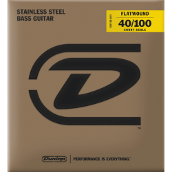 DUNLOP Filets plats short scale 40-100
