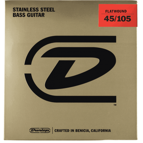 DUNLOP Filets plats long scale 45-105