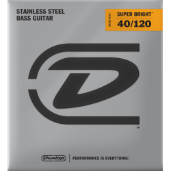 DUNLOP SB STEEL LIGHT 5 CORDES 40-120
