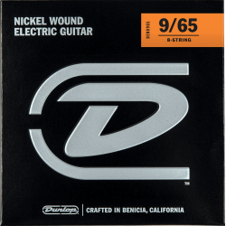 DUNLOP Electrique Light 8 cordes 09-65