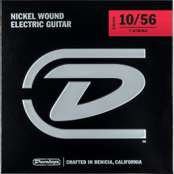 DUNLOP Electrique Light 7 cordes 10-56