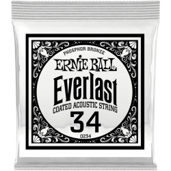 ERNIE BALL Everlast coated phophore bronze 34
