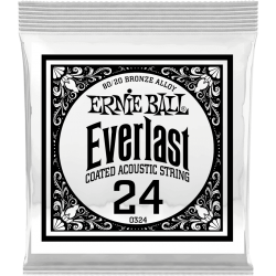 ERNIE BALL Everlast coated 80/20 br onze 24