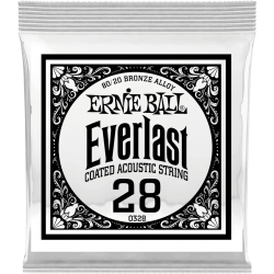 ERNIE BALL Everlast coated 80/20 br onze 28
