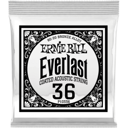 ERNIE BALL Everlast coated 80/20 br onze 36