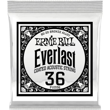 ERNIE BALL Everlast coated 80/20 br onze 36