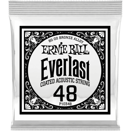 ERNIE BALL Everlast coated 80/20 br onze 48