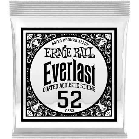 ERNIE BALL Everlast coated 80/20 br onze 52