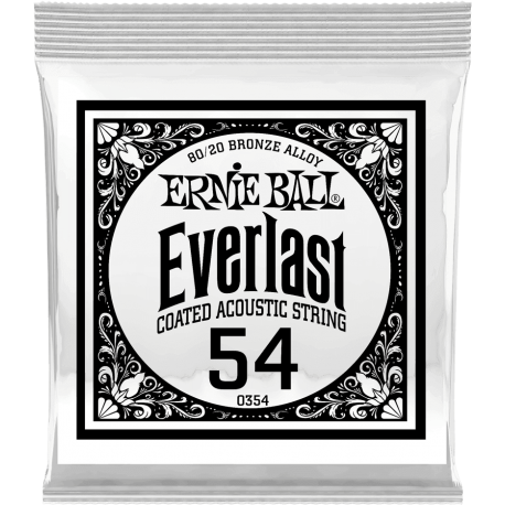 ERNIE BALL Everlast coated 80/20 br onze 54