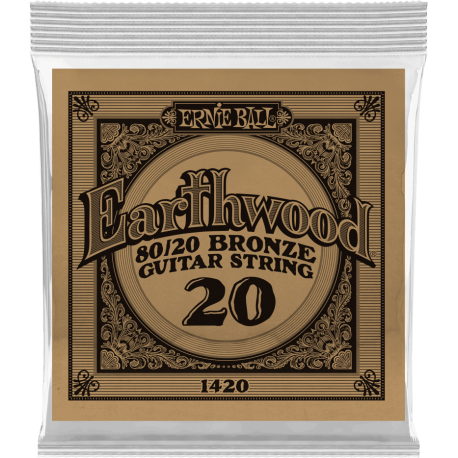 ERNIE BALL Earthwood 80/20 bronze 20