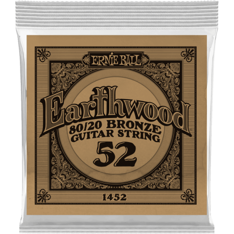 ERNIE BALL Earthwood 80/20 bronze 52