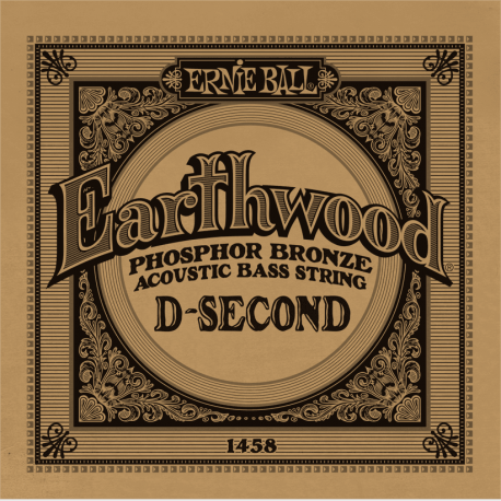 ERNIE BALL Earthwood - basse acoustique phosphore bronze 55