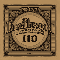 ERNIE BALL Earthwood - basse acoustique phosphore bronze 110