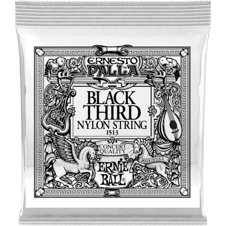 ERNIE BALL Ernesto palla nylon 3e noir