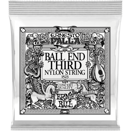 ERNIE BALL Ernesto palla nylon 3e noir