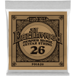 ERNIE BALL Earthwood phosphore bronze 026
