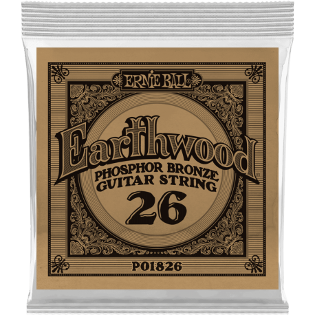 ERNIE BALL Earthwood phosphore bronze 026