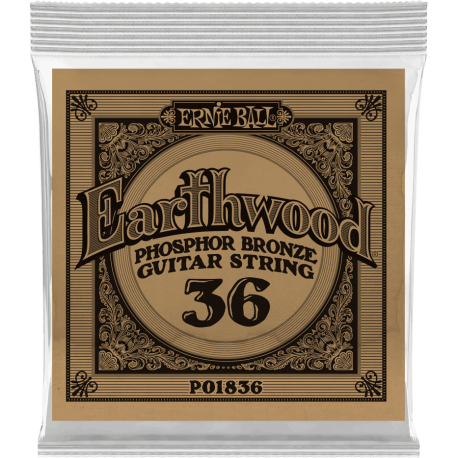 ERNIE BALL Earthwood phosphore bronze 036