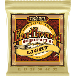 ERNIE BALL Earthwood 80/20 bronze light 11-52