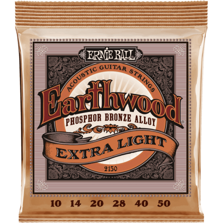 ERNIE BALL Earthwood phosphore bronze extra light 10-50
