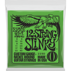 ERNIE BALL Slinky 12 cordes 8-40