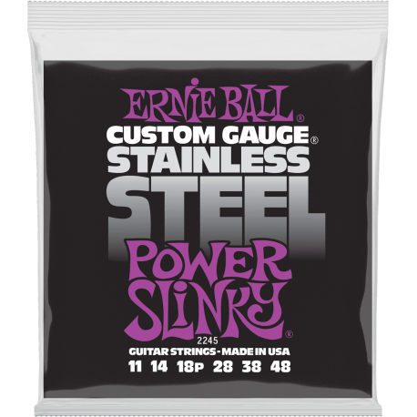 ERNIE BALL Slinky stainless steel 11-48