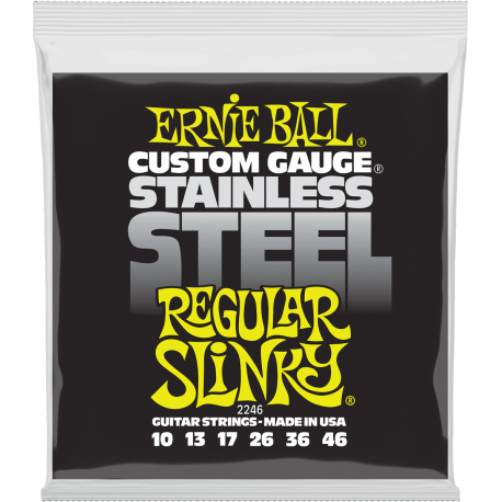 ERNIE BALL Slinky stainless steel 10-46