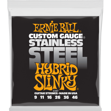 ERNIE BALL Slinky stainless steel 9-46