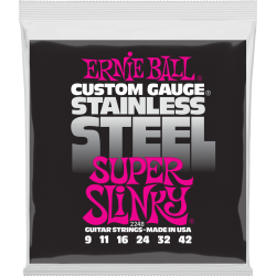ERNIE BALL Slinky stainless steel 9-42