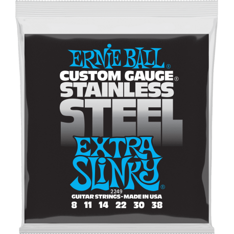 ERNIE BALL Slinky stainless steel 8-38